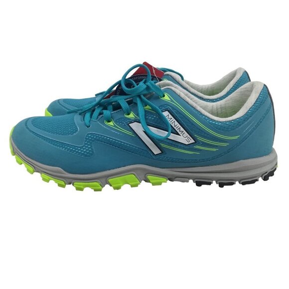New Balance Minimus Spikeless Golf Shoes Size 11 Womens New Blue Green Low Top - Picture 10 of 16